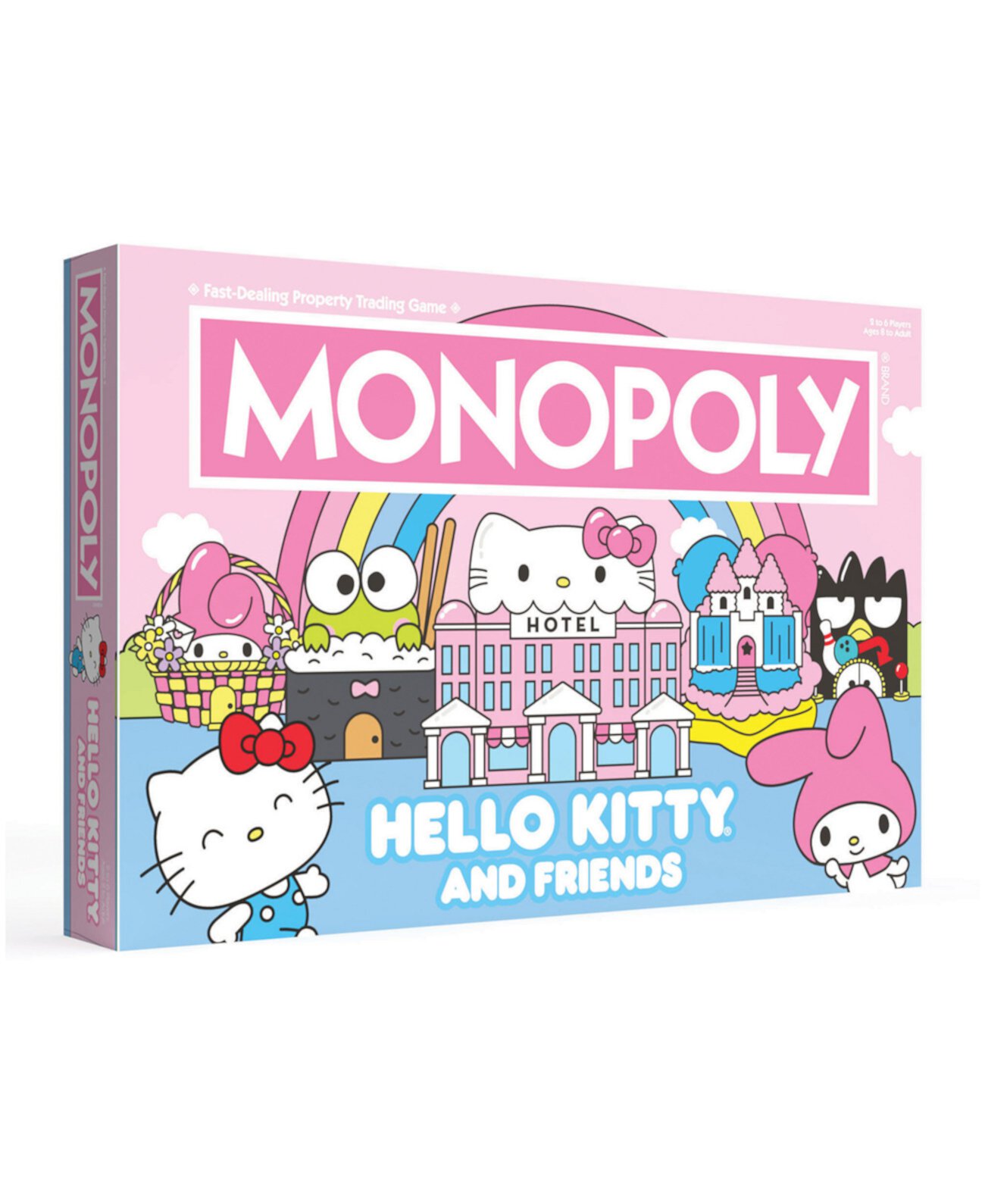 Заказать Другие игрушки и игры Usaopoly Monopoly Набор Hello Kitty and  Friends Edition, 116 предметов University Games, цвет - многоцветный, по  цене 5 280 рублей на маркетплейсе Usmall.ru