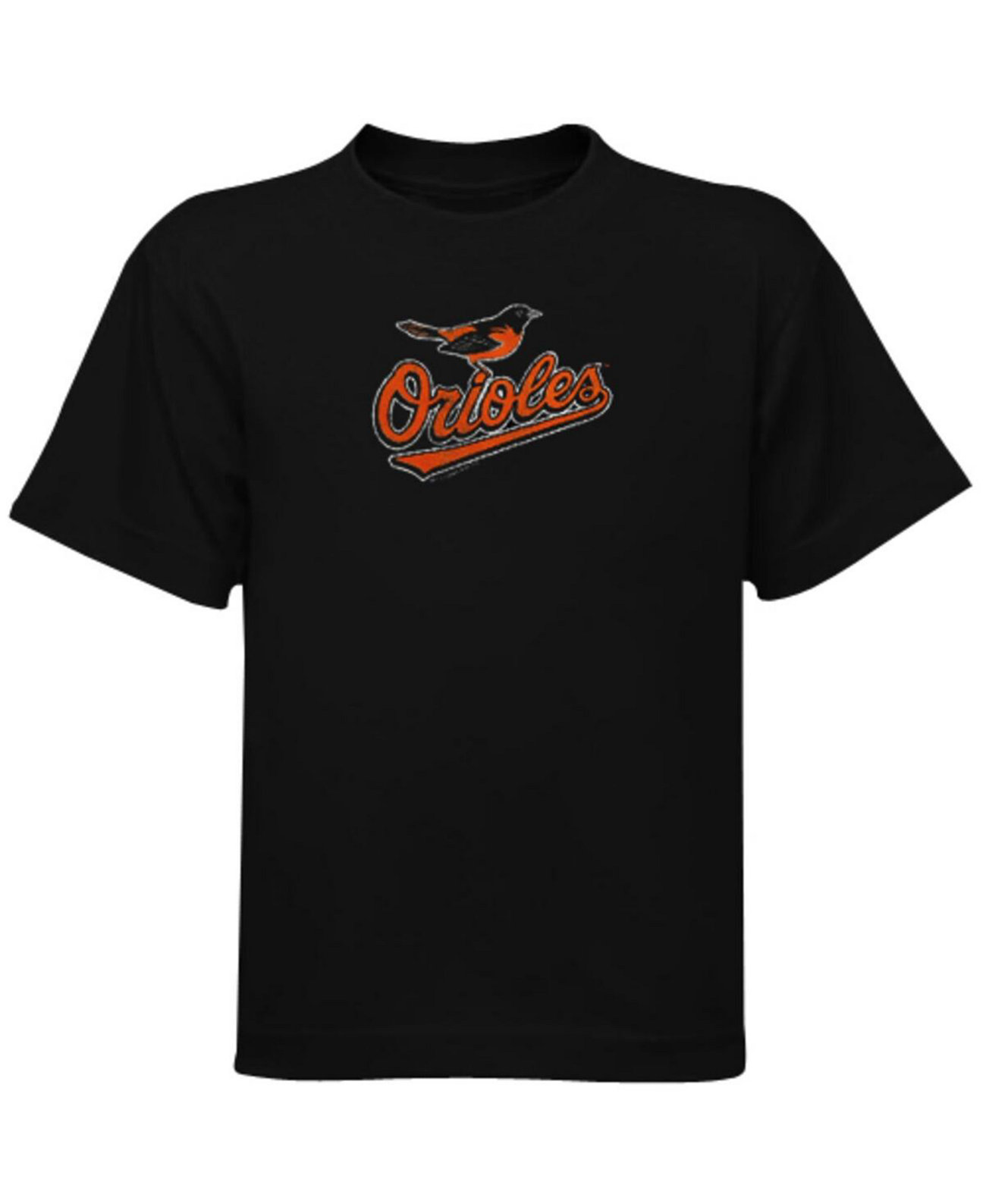 Футболка Soft As A Grape Для Мальчиков и Девочек Baltimore Orioles - Черная Soft As A Grape