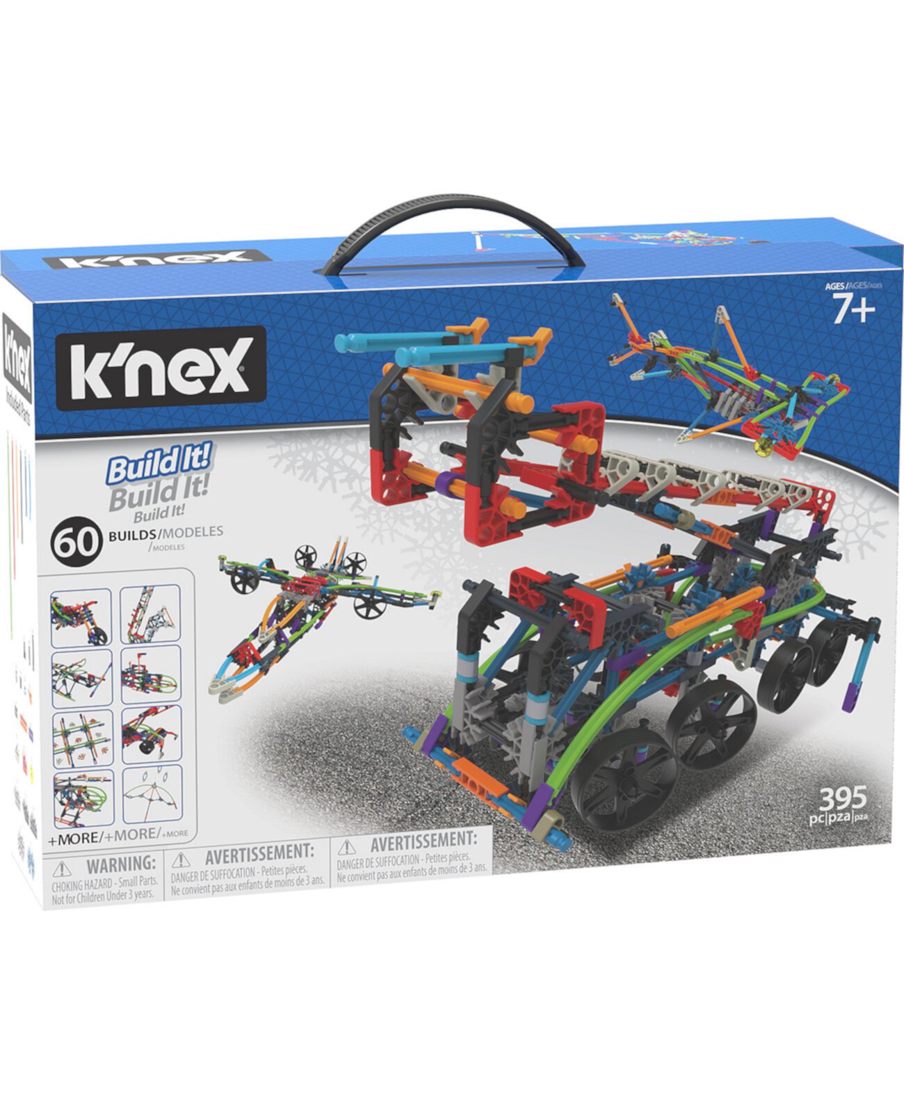 Набор для сборки моделей Intermediate 60, 395 предметов Knex