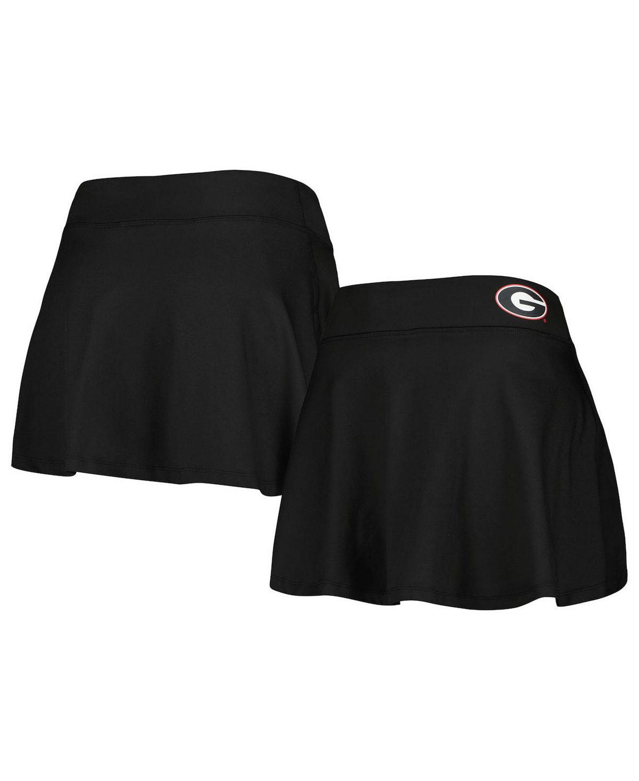 Женская струящаяся юбка Black Georgia Bulldogs ZooZatz