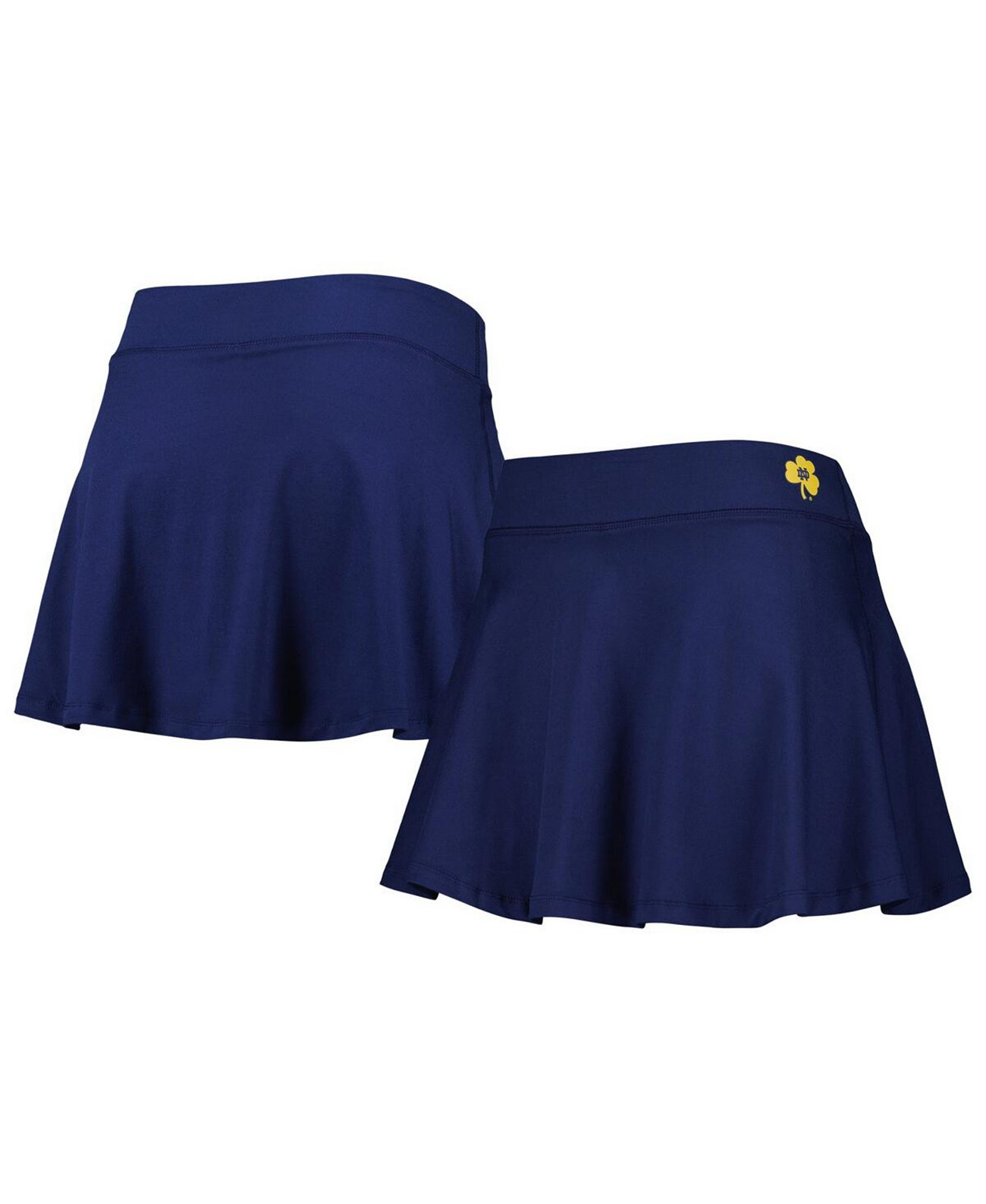 Женская темно-синяя струящаяся юбка Notre Dame Fighting Irish ZooZatz