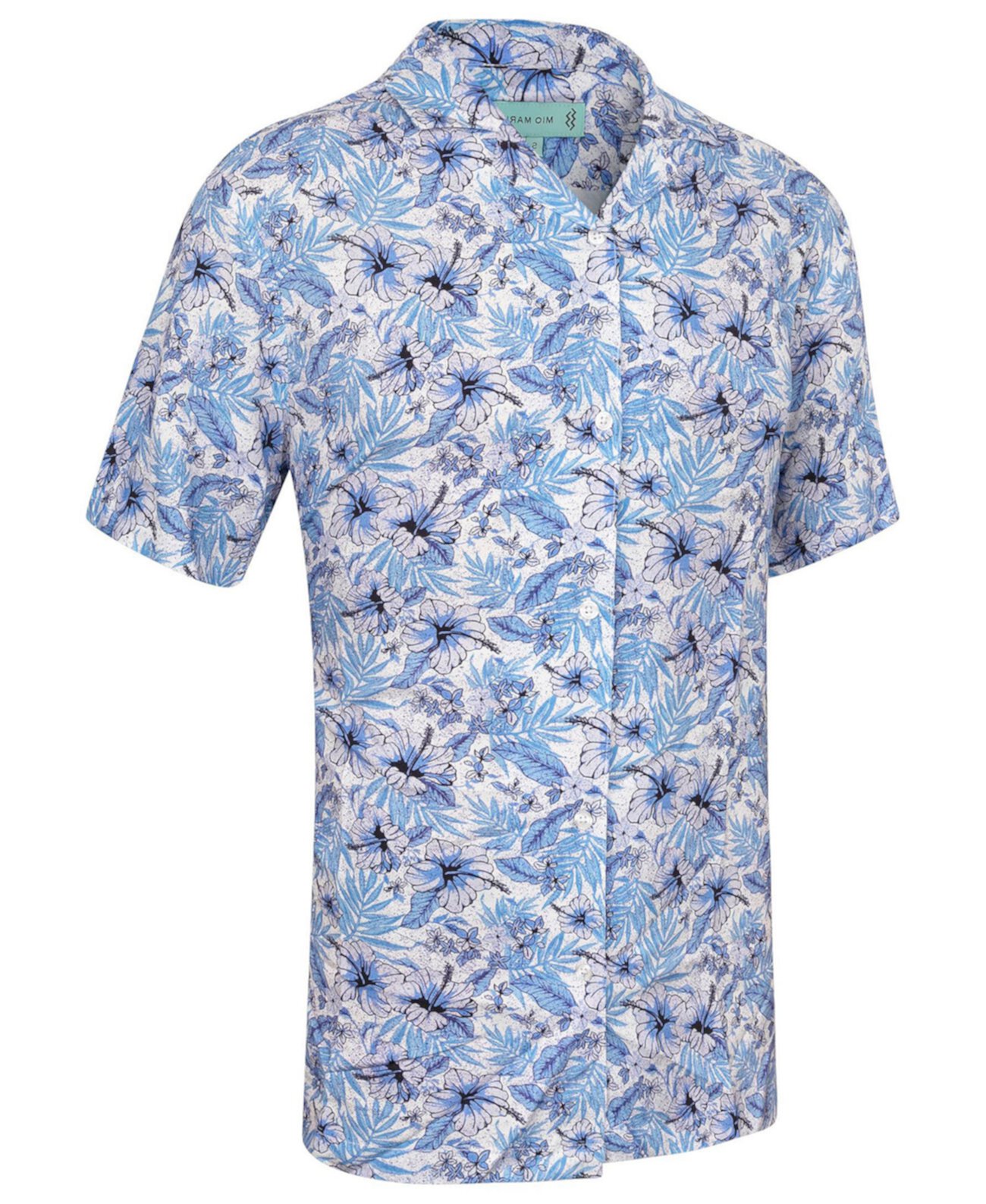 Мужская Повседневная Гавайская Рубашка На Пуговицах - С Коротким Рукавом - Плюс Размер Mio Marino