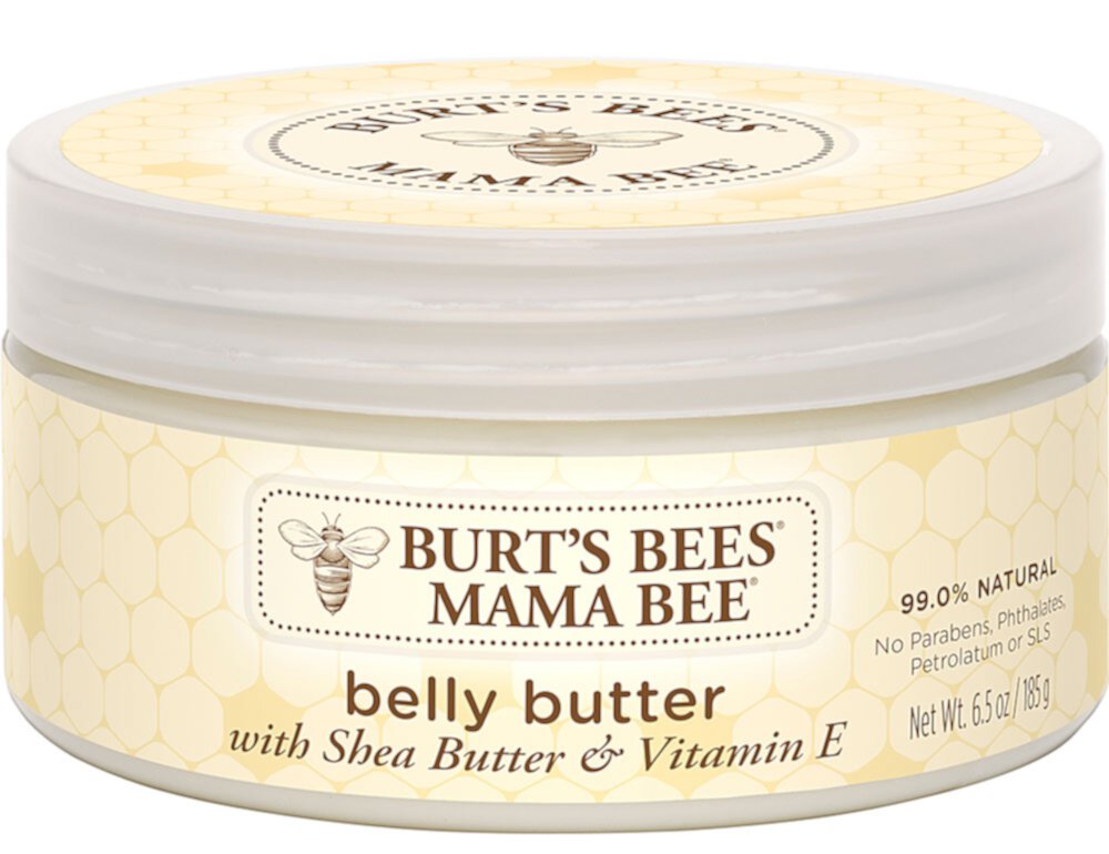 Средства от растяжек BURT'S BEES Mama Bee Belly Butter Fragrance Free Lotion -- 6.5 oz BURT'S BEES