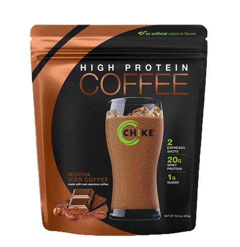 Кофе мокко со льдом с высоким содержанием белка — 15,3 унции Chike Nutrition
