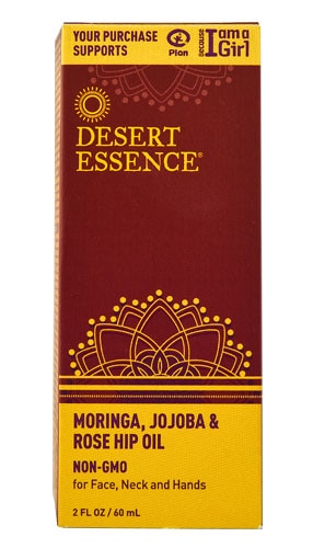 Масло моринги, жожоба и шиповника — 2 жидких унции Desert Essence