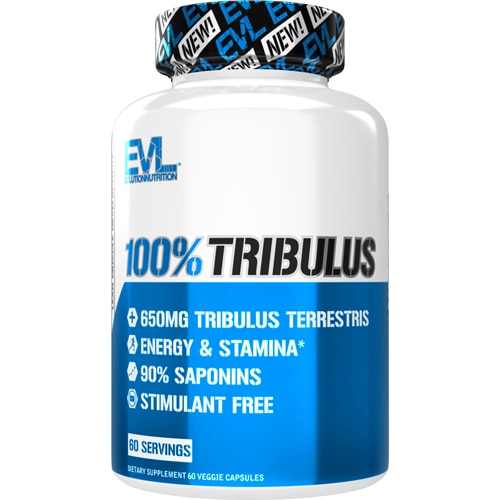 100% Tribulus -- 60 Veggie Capsules (Капсулы на растительной основе) EVLution Nutrition