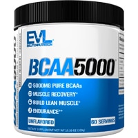 BCAA5000 без вкуса — 10,58 унции EVLution Nutrition