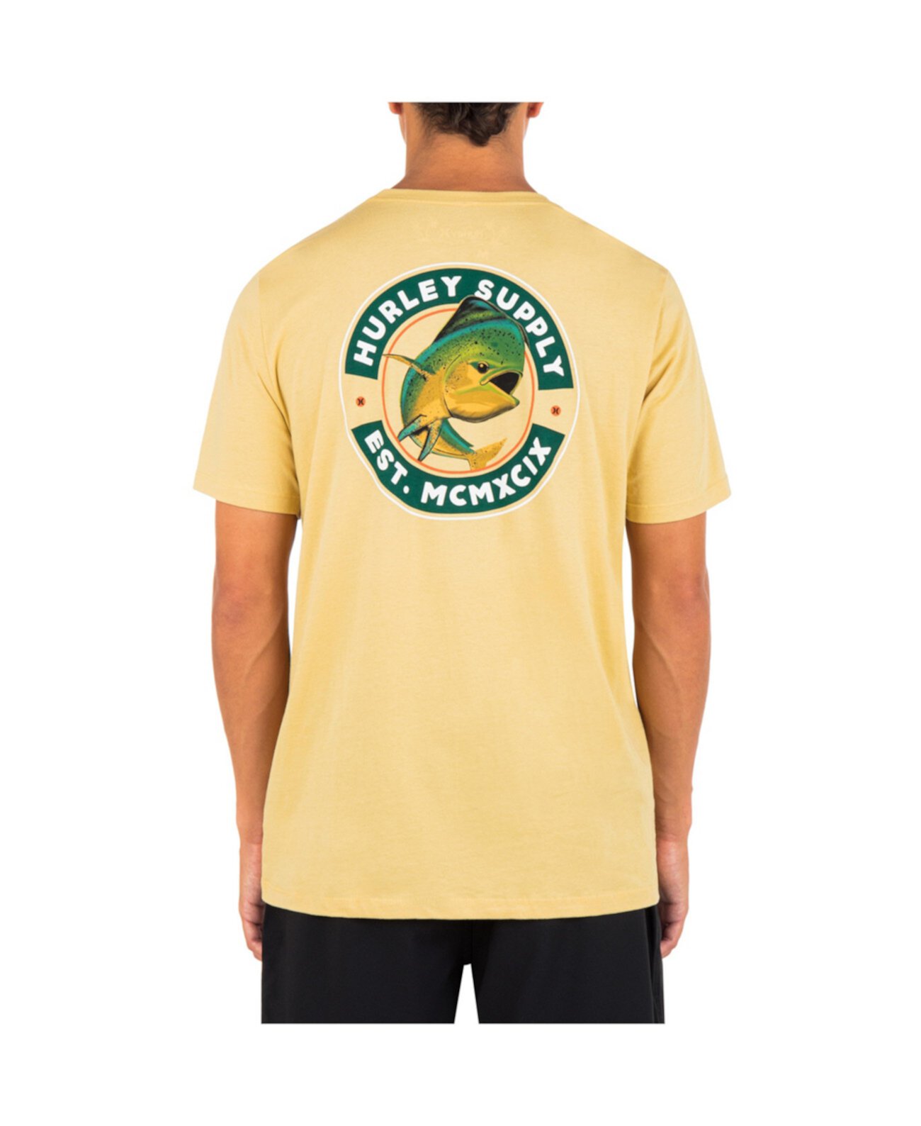 Мужская футболка с коротким рукавом Fishy Fish на каждый день Hurley