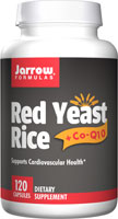 Красный Рисовый Дрожж + Co-Q10 - 100 мг - 120 растительных капсул - Jarrow Formulas Jarrow Formulas
