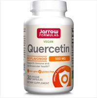 Vegan Quercetin -- 500 mg - 30 Veggie Capsules (Капсулы на растительной основе) Jarrow Formulas