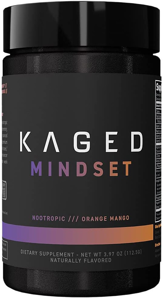 Mindset Nootropic Powder (Порошок) Orange Mango -- 3.97 oz (Унции) Kaged