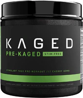 Pre-Stim-Free Pre-Workout - Informed Sport Certified Cherry Bomb -- 20 Servings (Порции) Kaged