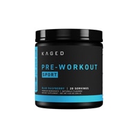 Pre-Sport Pre-Workout - Informed Sport Certified Blue Raspberry -- 20 Servings (Порции) Kaged