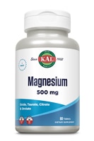 Магний - 500 мг - 60 таблеток - KAL KAL