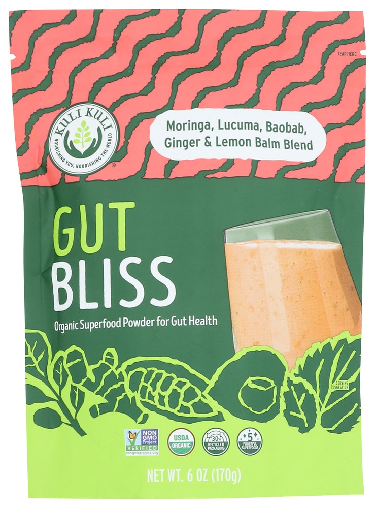 Gut Bliss Superfood -- 6 oz (Унции) Kuli Kuli