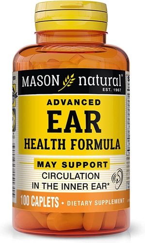 Advanced Ear Health Formula -- 100 Caplets Mason Natural