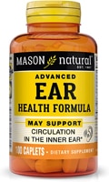 Усовершенствованная формула для здоровья ушей -- 100 капсул Mason Natural