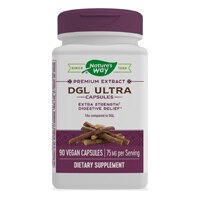 Premium Extract DGL Ultra — 75 мг — 90 веганских капсул Nature's Way