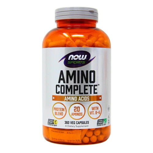 Sports Amino Complete™ -- 360 растительных капсул NOW Foods