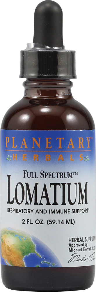 Lomatium Liquid -- 2 fl oz Planetary Herbals