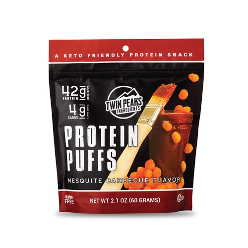 Protein Puffs Mesquite Barbecue — 2,1 унции Twin Peaks