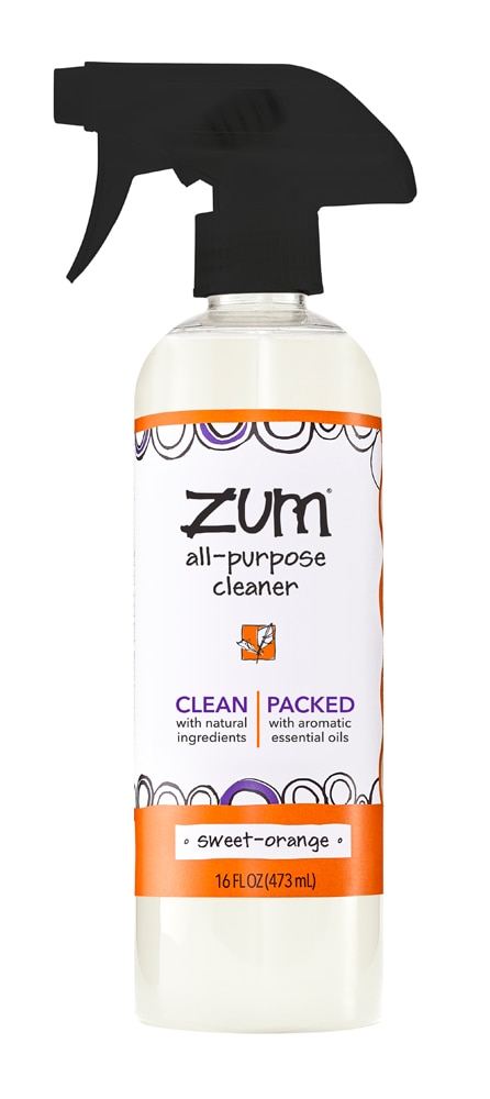 Универсальное чистящее средство для ароматерапии Сладкий апельсин -- 16 жидких унций ZUM