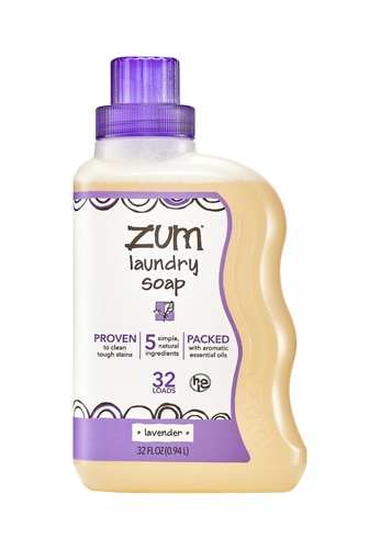 Aromatherapy HE Laundry Soap Lavender - 32 загрузки - 32 жидких унции ZUM