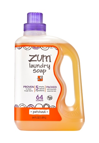 Aromatherapy HE Laundry Soap Patchouli - 64 загрузки - 64 жидких унции ZUM