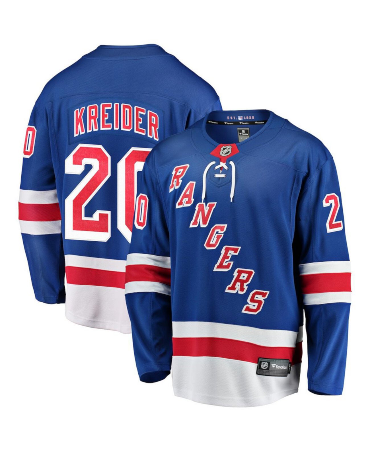 NY Rangers NHL форма