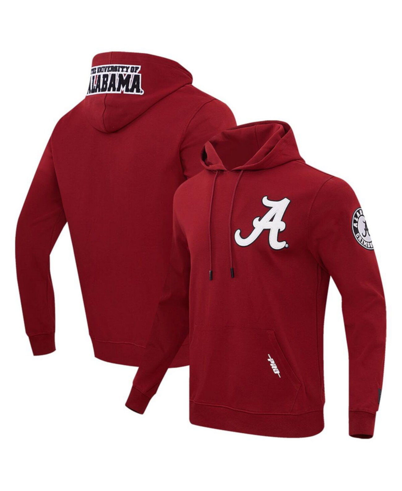 Мужской Пуловер Pro Standard Alabama Crimson Tide Classic Hoodie Pro Standard