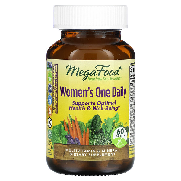 Women’s One Daily, 60 Tablets MegaFood