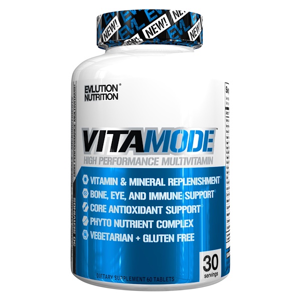 VitaMode, High Performance Multi Vitamin, 60 Tablets EVLution Nutrition