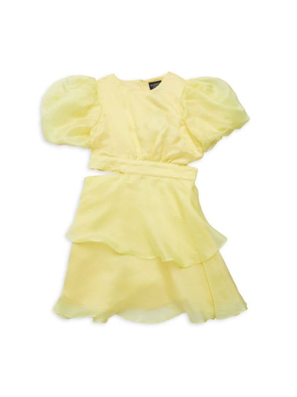 Нарядные платья Bardot Junior для девочек Enya Cutout Organza Dress Bardot Junior