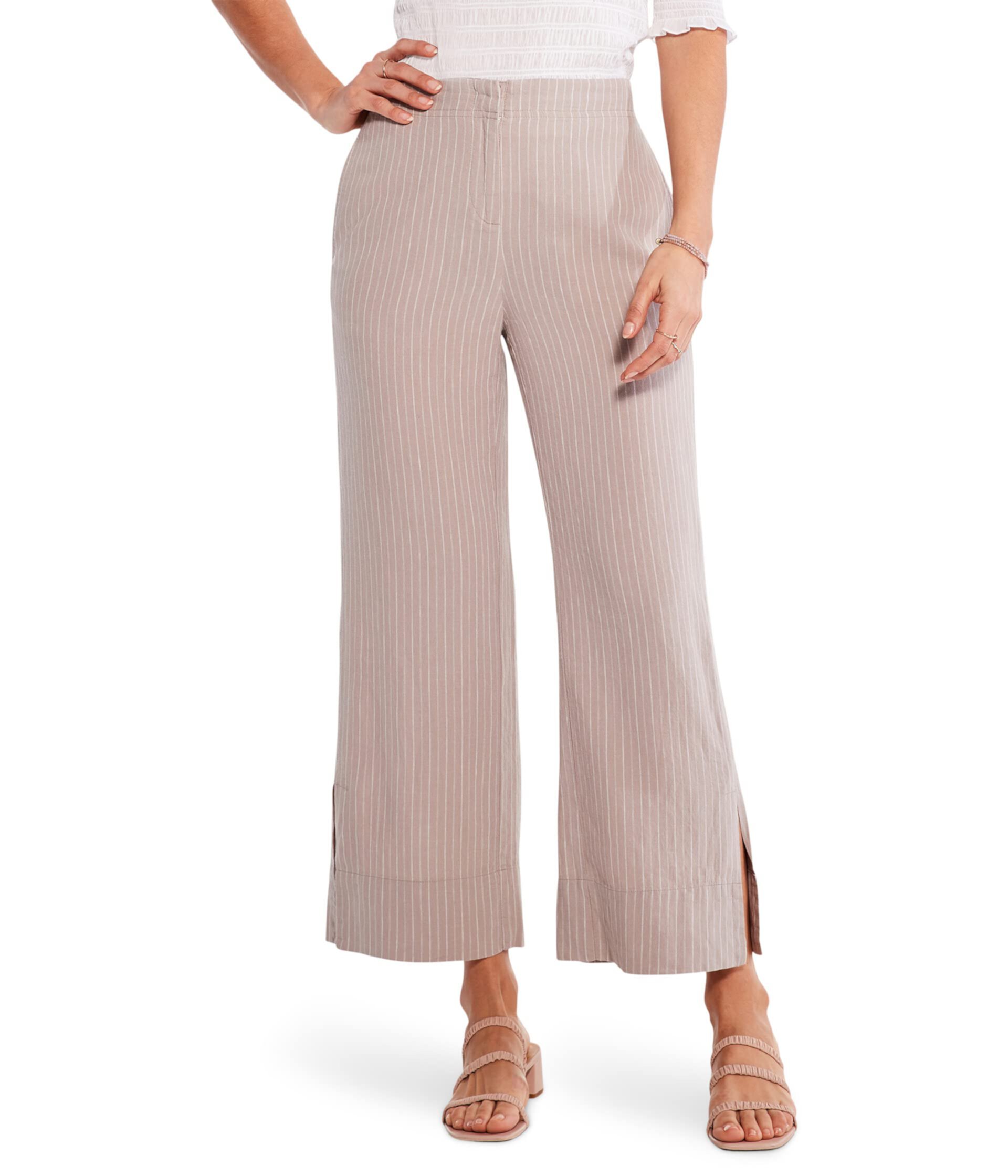 Женские Брюки NIC+ZOE Central Park Wide Leg Ankle Pants NIC+ZOE