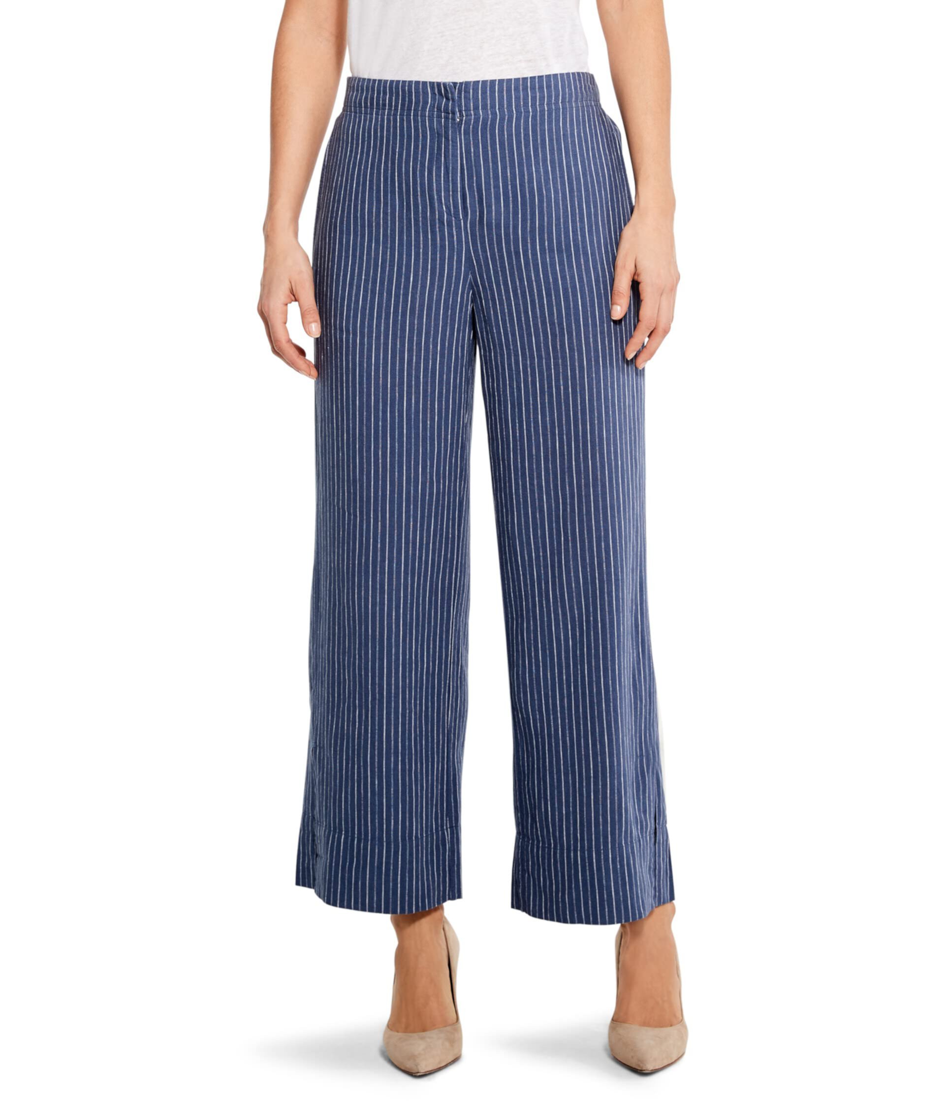 Central Park Wide Leg Ankle Pants Nic+Zoe