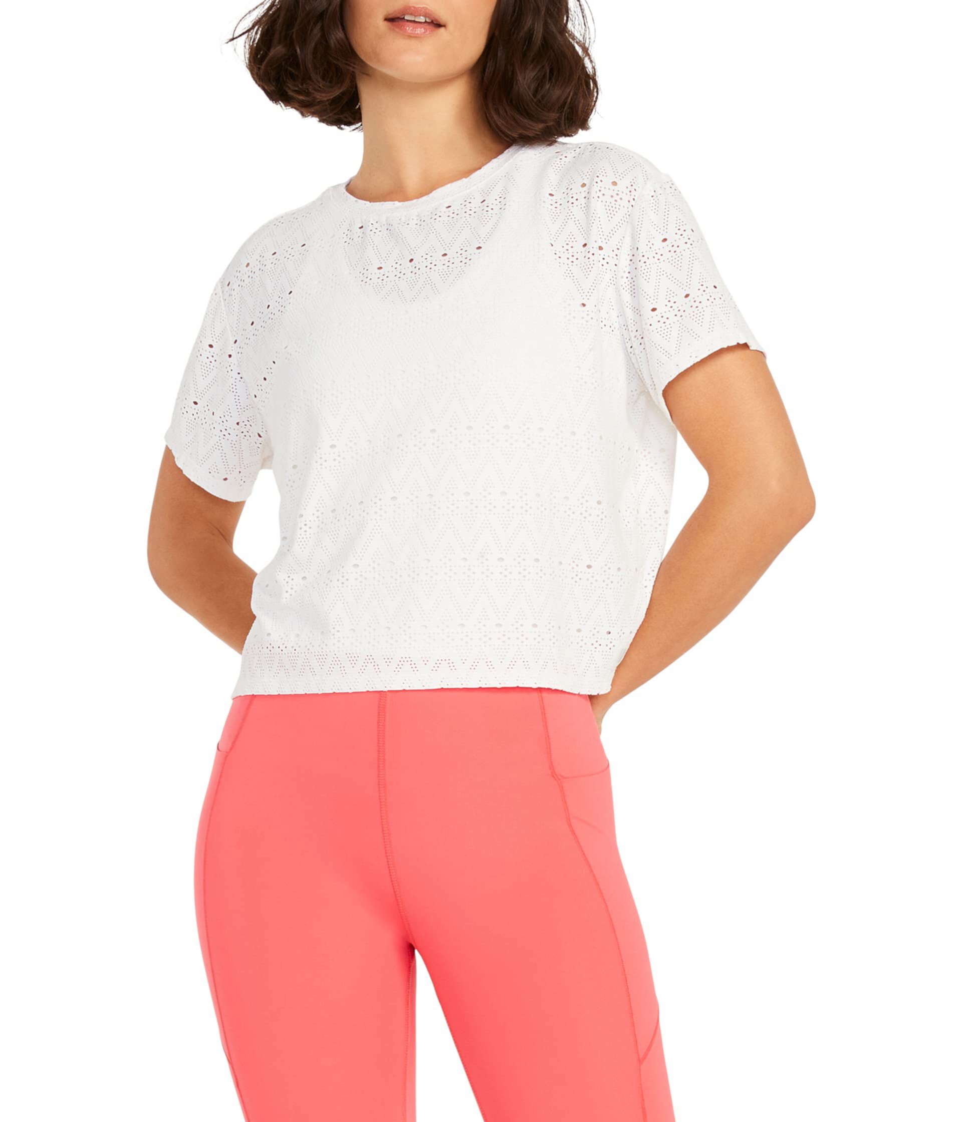 Active Lace Tee Nic+Zoe