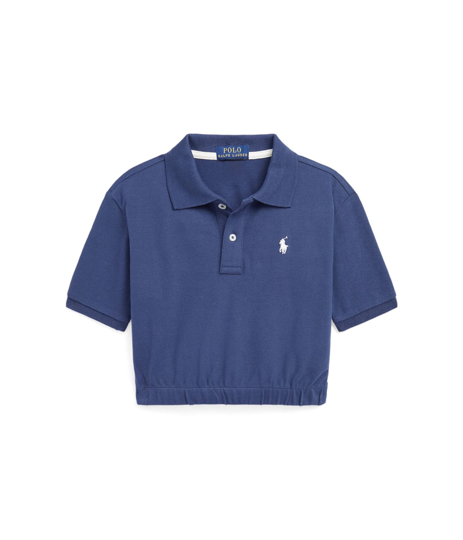Рубашка поло свободного кроя из эластичной сетки (для малышей/маленьких детей) Polo Ralph Lauren