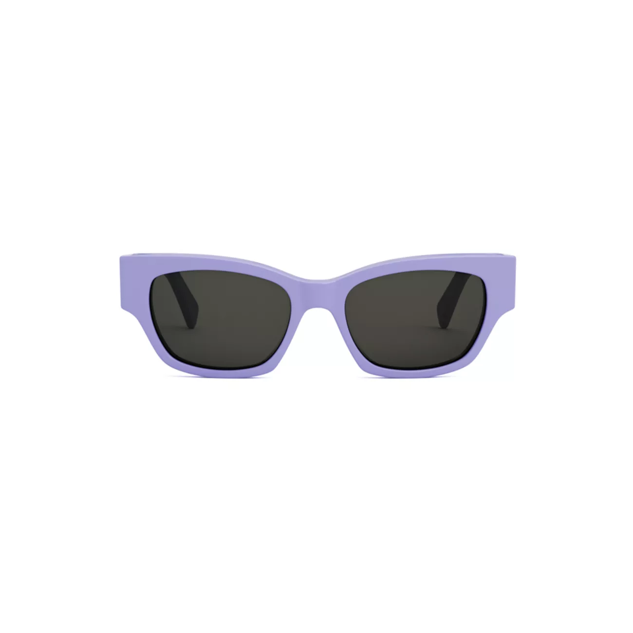 Монохромные солнцезащитные очки «кошачий глаз» 56 мм CELINE