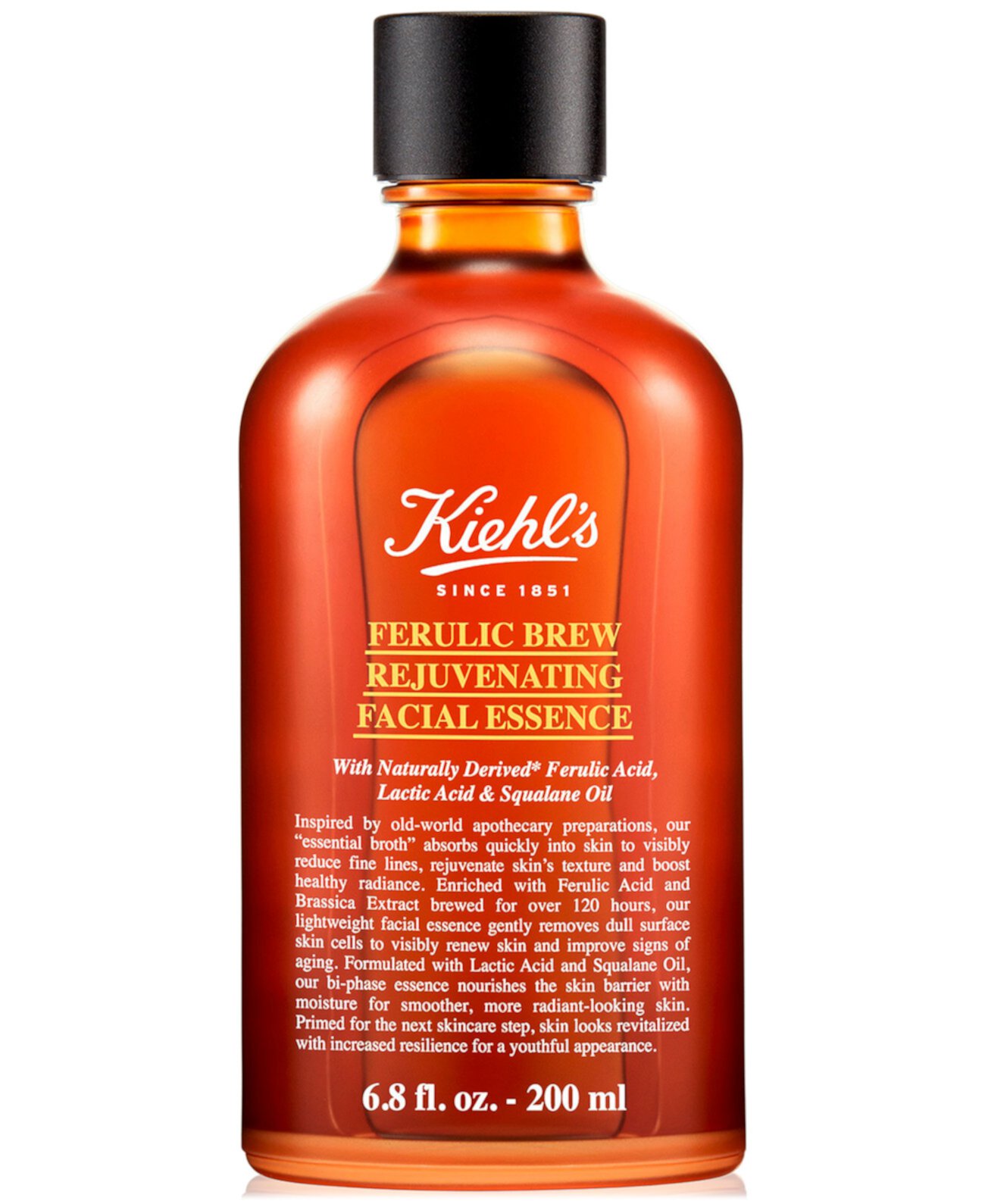 Регенерирующая эссенция для лица Ferulic Brew с кислотами, 200 мл Kiehl's Since 1851