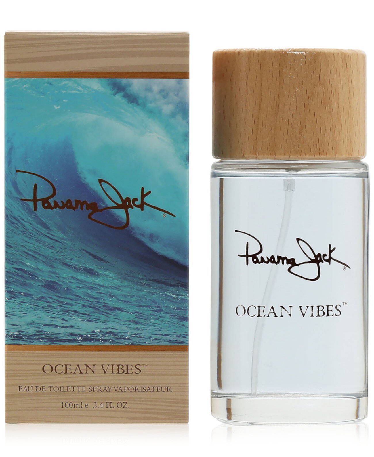 Ocean Vibes Eau de Toilette Spray, 3.4 oz. Panama Jack