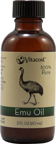 Эфирные масла 100 % чистого эму — 2 жидких унции (60 мл) Vitacost