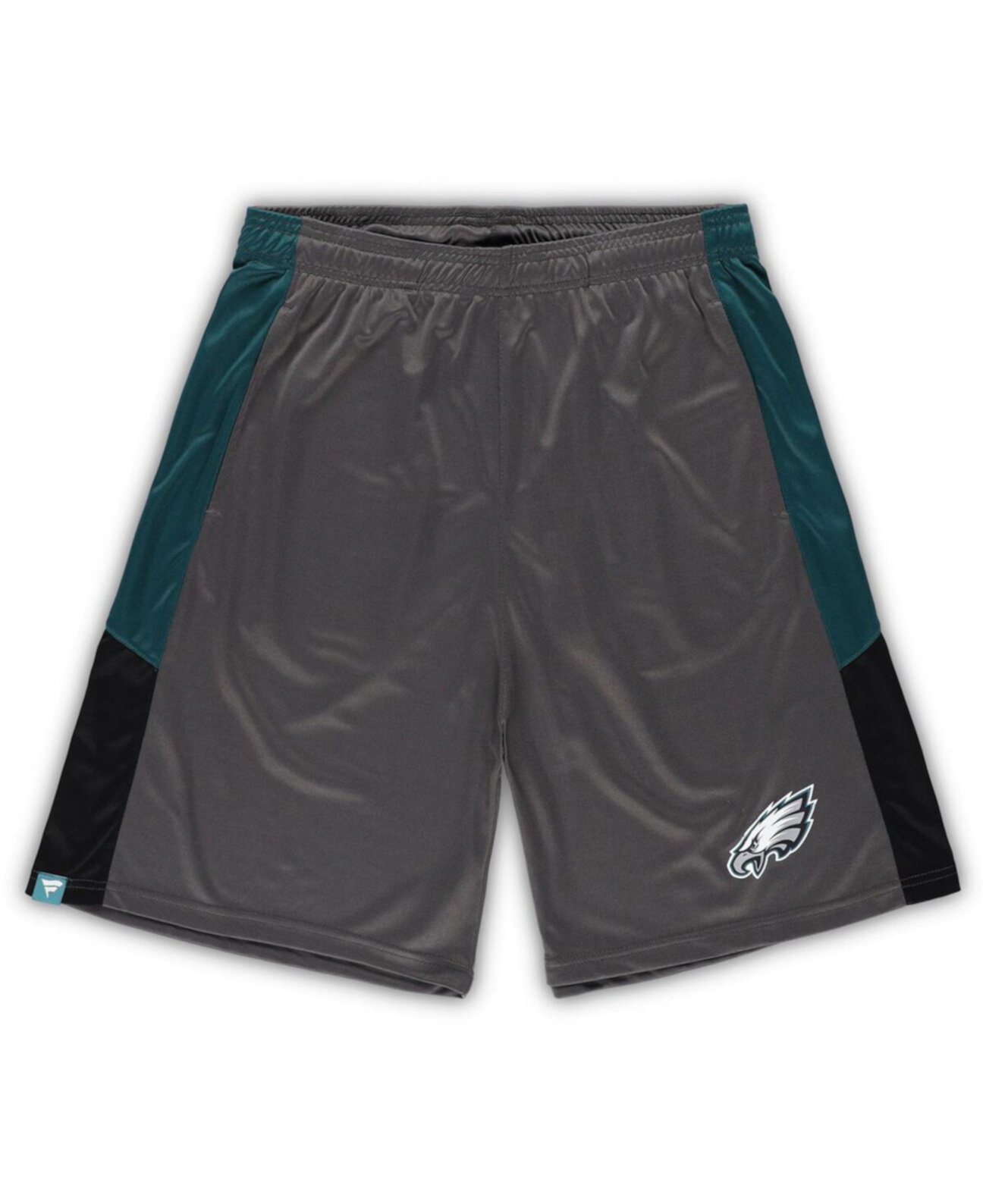 Мужские Спортивные шорты Fanatics Серые Philadelphia Eagles Большие и Длинные Fanatics