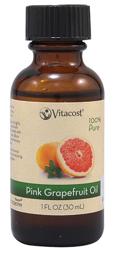 Эфирные масла 100% чистого розового грейпфрута — 1 жидкая унция (30 мл) Vitacost