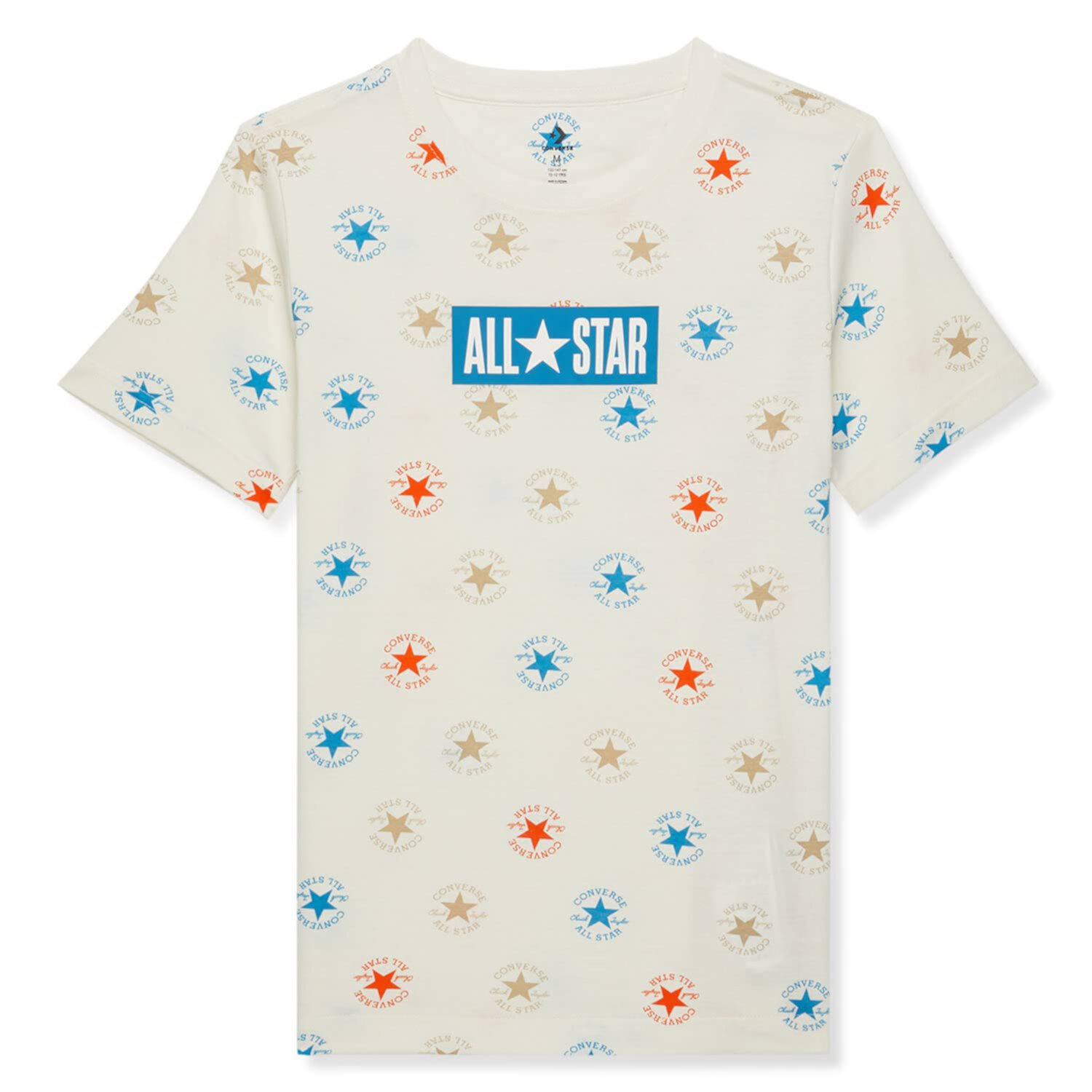 All Star All Over Print Short Sleeve Tee (Big Kids) Converse Kids