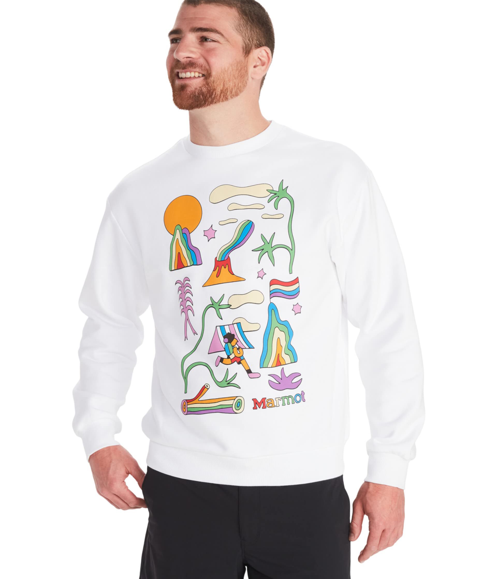 Pride Heavyweight Crew Sweatshirt Marmot