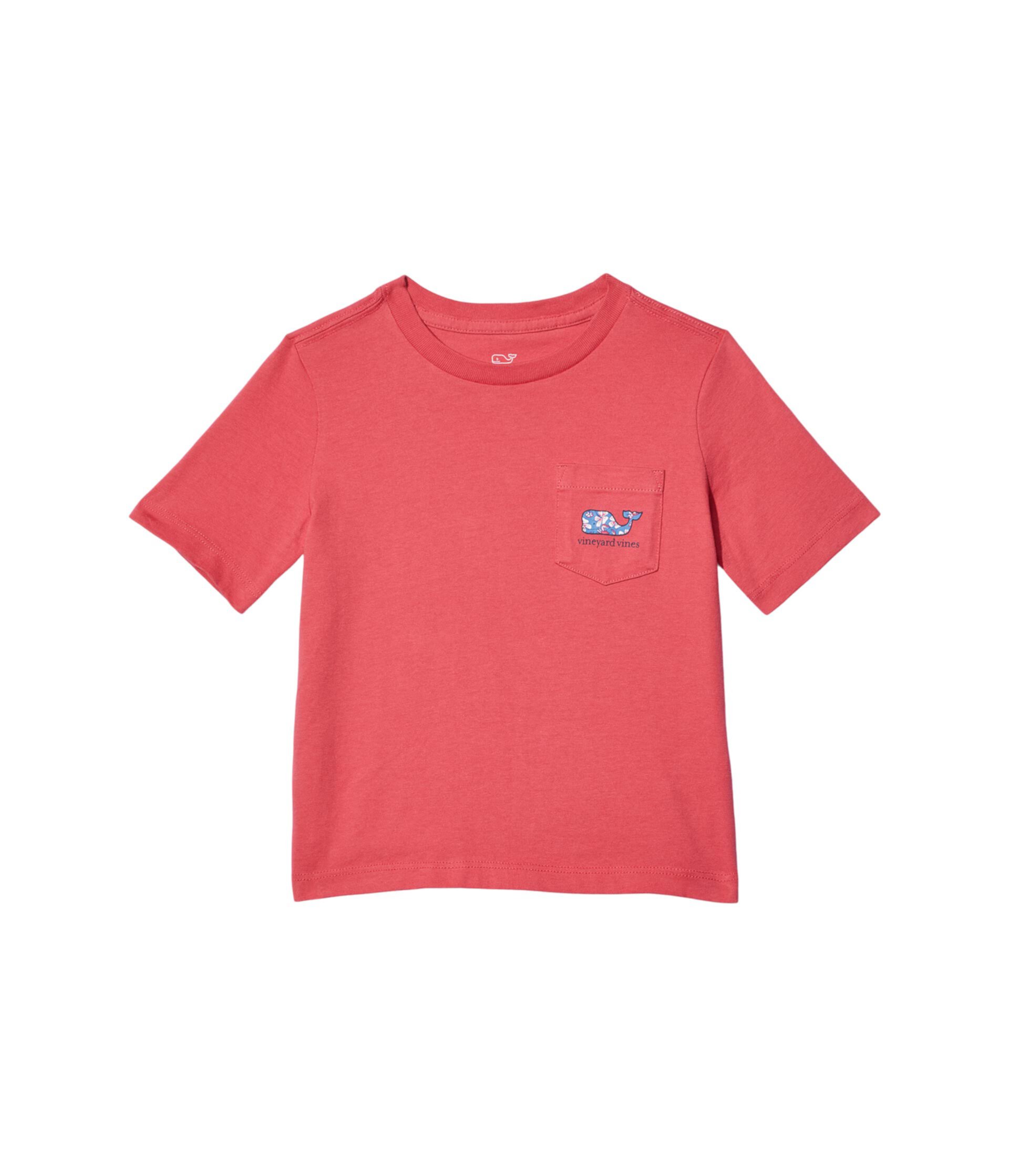 Винтажная футболка Chappy Crab Whale (для малышей/маленьких детей/больших детей) Vineyard Vines Kids