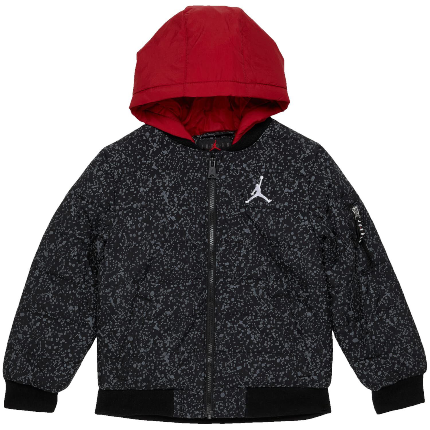 Hooded Padded Bomber Jacket (Toddler/Little Kids) Jordan Kids