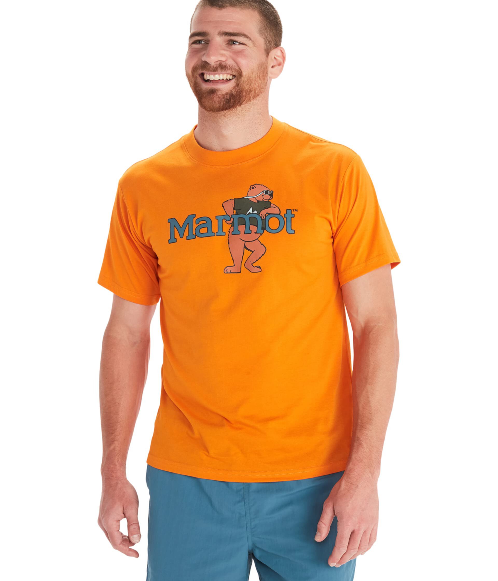 Leaning Marty Tee Short Sleeve Marmot