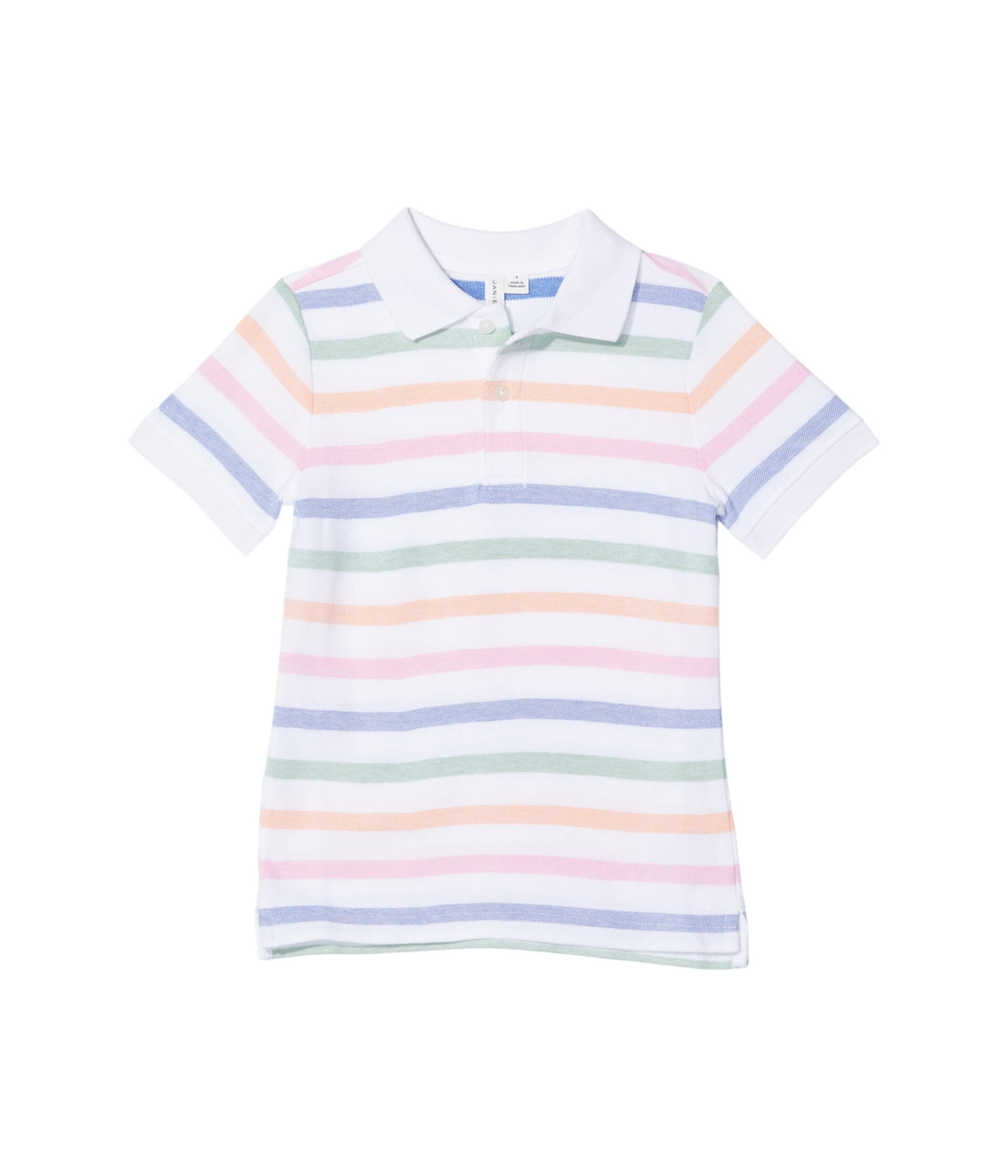 Multi Stripe Polo (Toddler/Little Kids/Big Kids) Janie and Jack