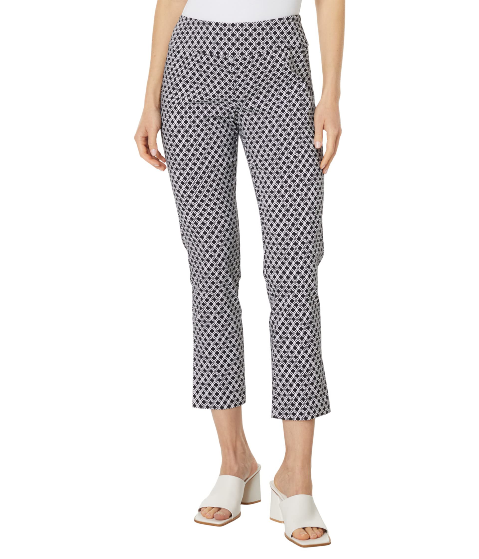 Lattice - Pull-On Crop w/ Side Vent Detail Elliott Lauren